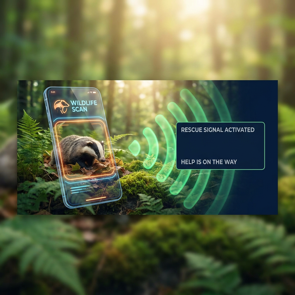 Illustration BioSignal : scan de la faune sauvage